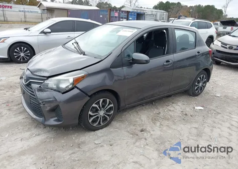 2017 Toyota Yaris L из США, поврежденный, VIN VNKKTUD37HA072693